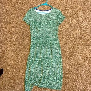 Boden midi green dress size 4